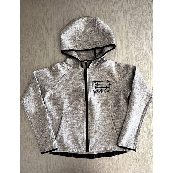 Lululemon SoulCycle Warrior City Bound Gray Hoodie Size 4 - Picture 1 of 9
